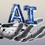 AI-powered robotic hand representing artificial intelligence features in modern business phone systems for Dallas Fort Worth companies in 2026